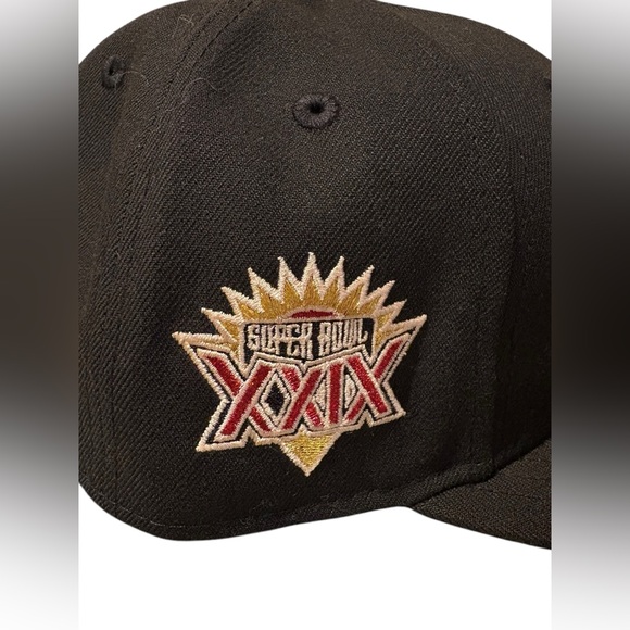 New Era | San Francisco 49ers Hat | Size: 7 3/4 61.5cm | Color: Black & Red - Picture 10 of 10